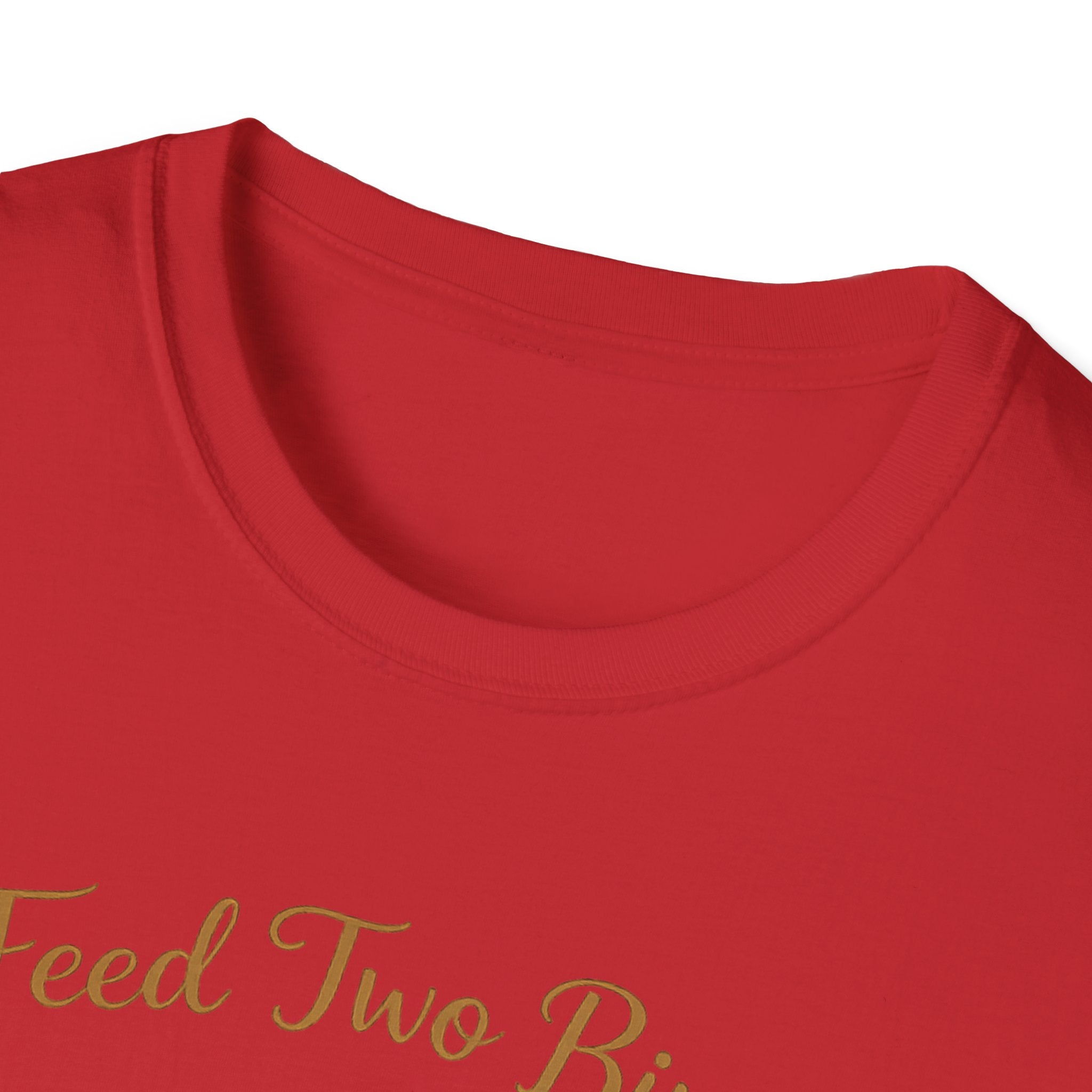 Feed Two Birds With One Scone Shirt, Cottagecore Bird Tee, Cute Animal Shirt, Cozy Aesthetic Gift, Funny Nature Saying, Wholesome Tee