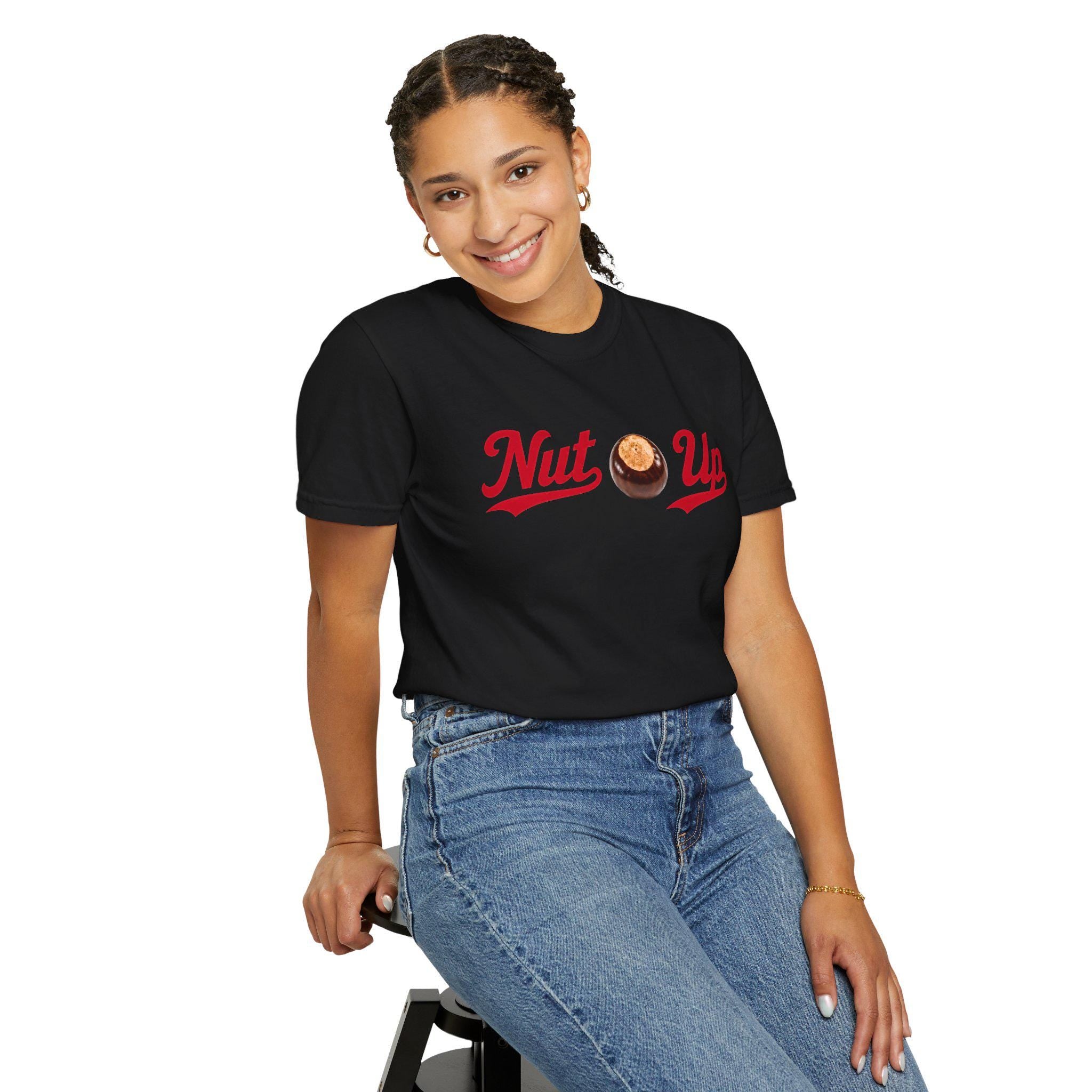 Nut Up Buckeye Nut Graphic Tee | Ohio Inspired Nature Shirt