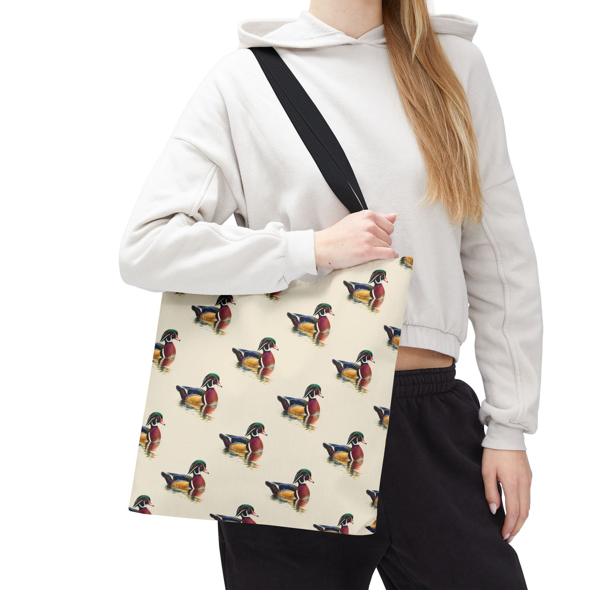 Wood Duck Tote Bag, Duck Lover Gift, Birdwatching Bag, Waterfowl Tote, Wildlife Purse, Nature Lover Gift, Outdoors Bag