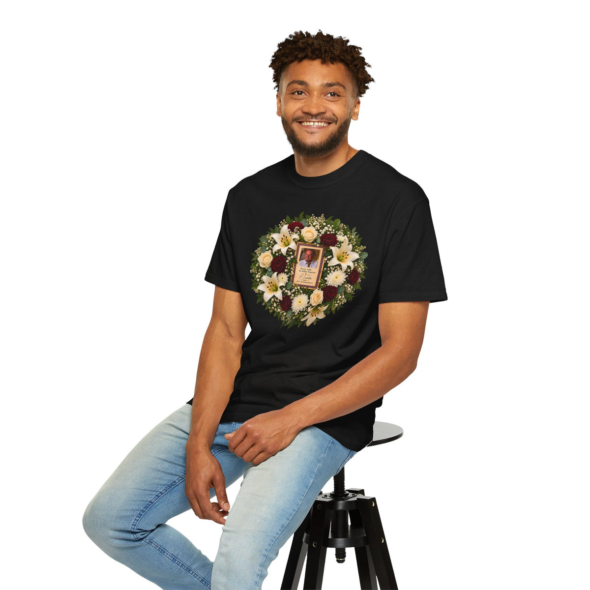 Act Accordingly Shirt | Vintage Funeral Prayer Card Parody | Memento Mori Graphic Tee
