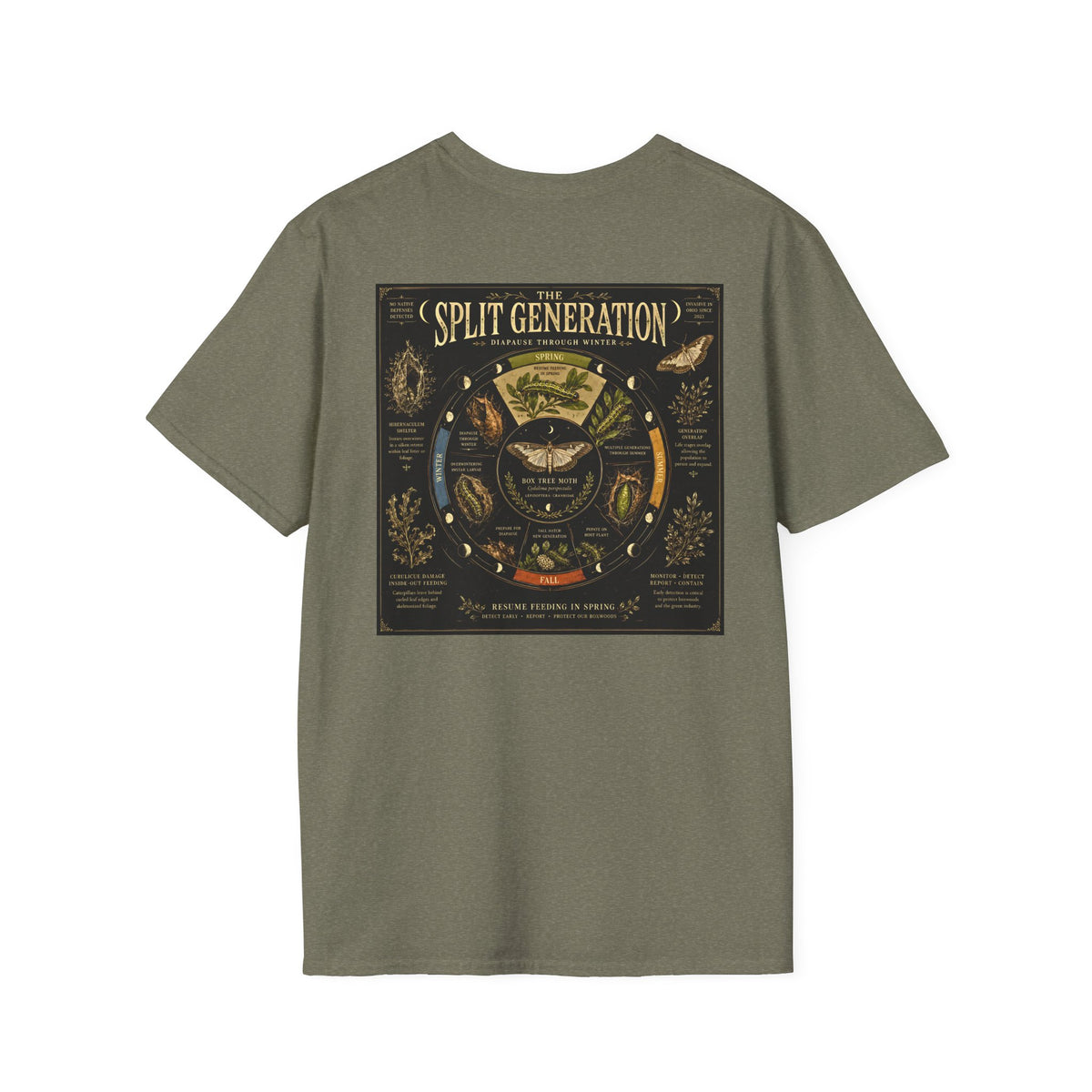 Box Tree Moth Split Generation Shirt
