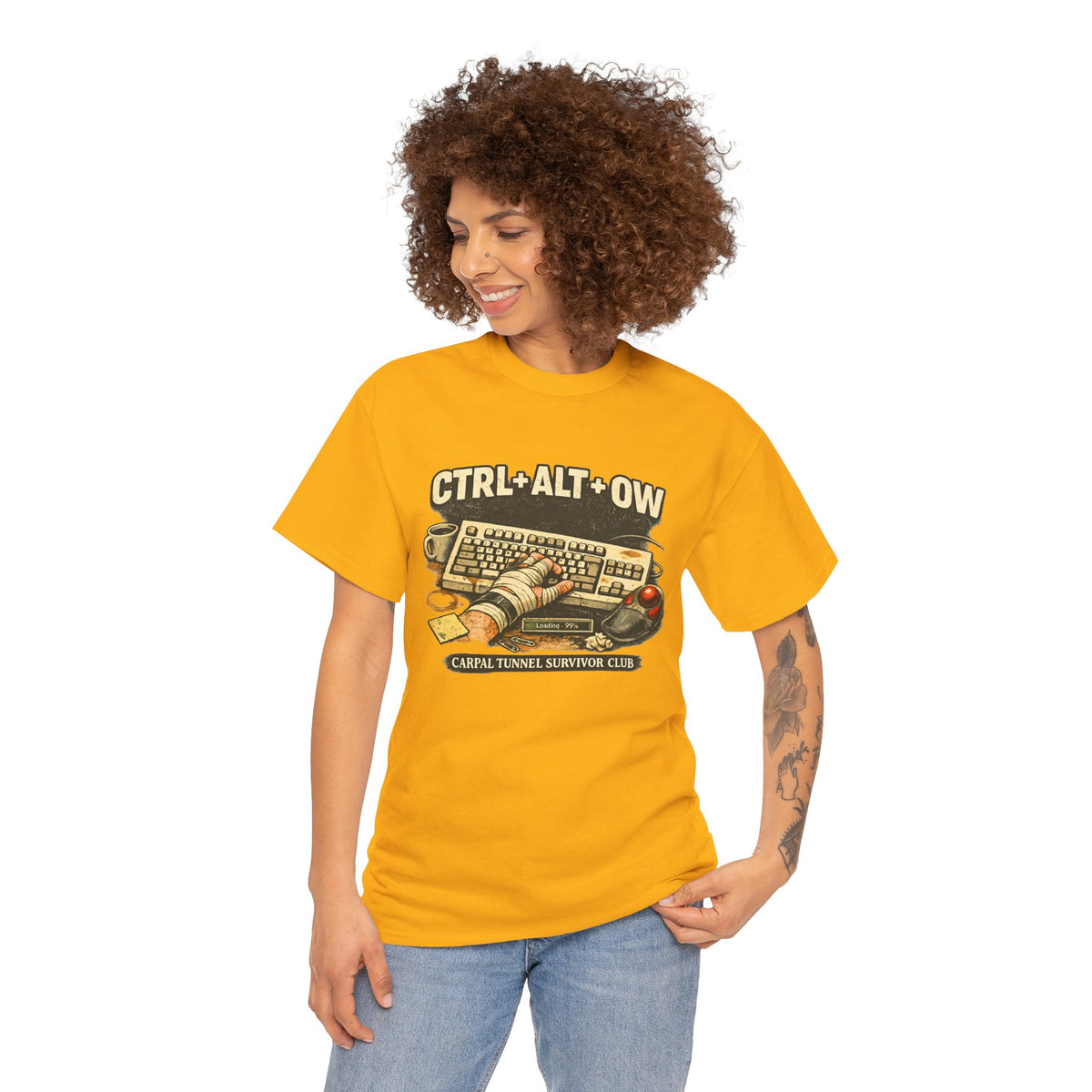 CTRL ALT OW Carpal Tunnel Shirt