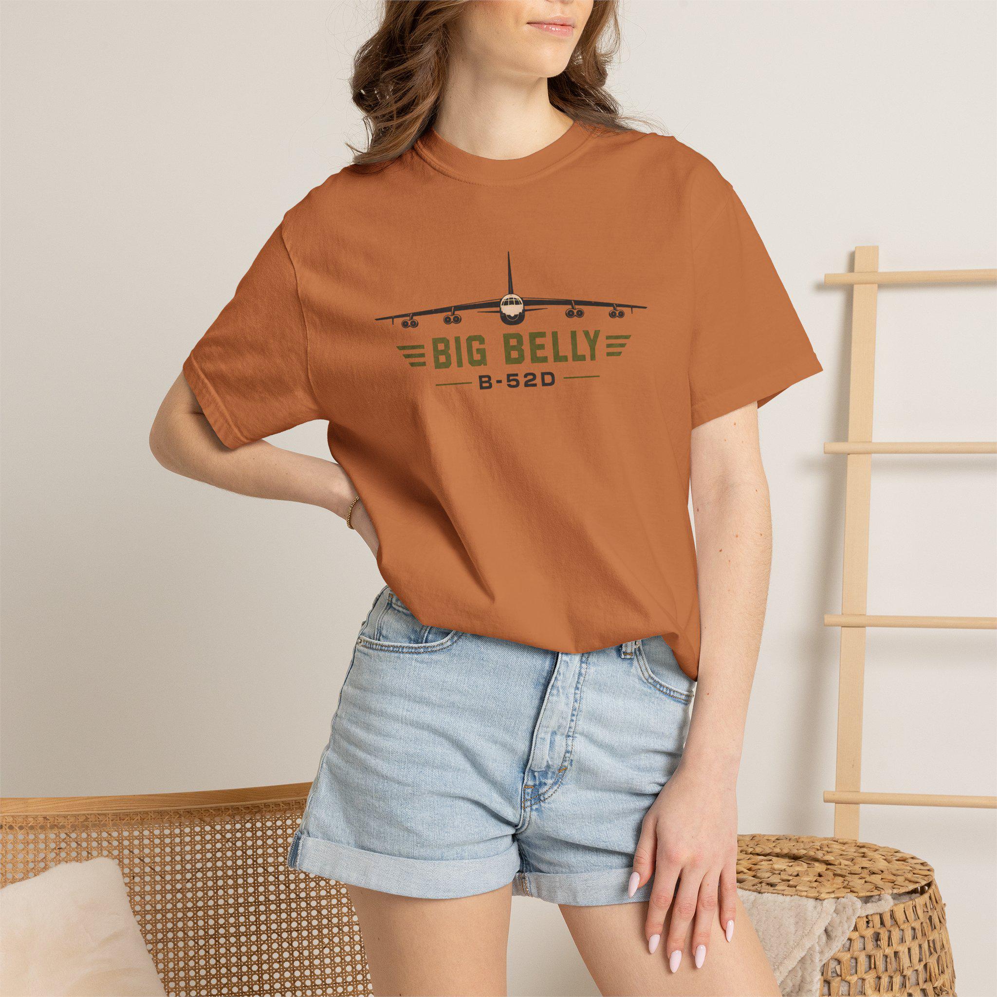Big Belly B-52 Bomber T-shirt | Military Aircraft Graphic