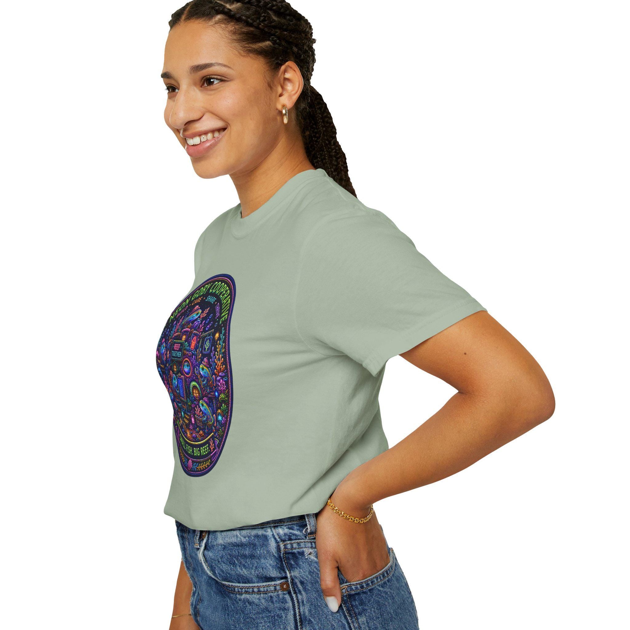 Neon Goby Cooperative Shirt | Comfort Colors Ocean Reef Tee