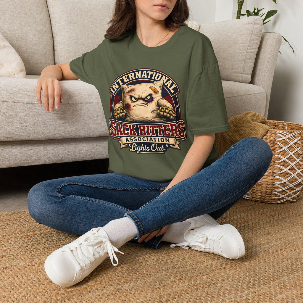 International Sack Hitters Association Nap Taker Shirt, Vintage Sleep League Graphic, Insomnia Humor Tee