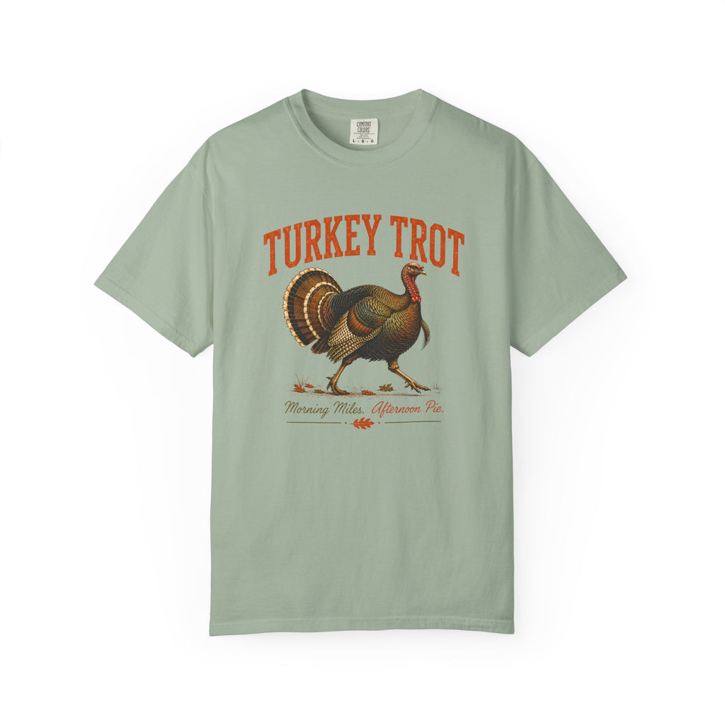 Turkey Trot Vintage Turkey T-Shirt | Thanksgiving Run Graphic Tee