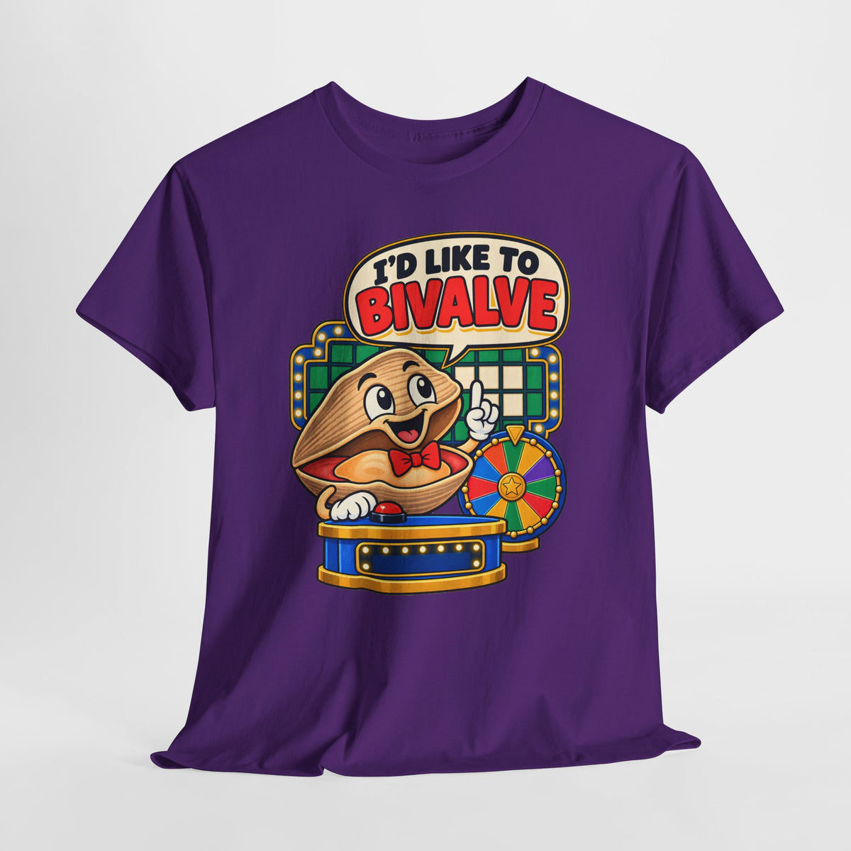 Funny Clam Shirt, Id Like to Bivalve Tee, Marine Biology Gift, Ocean Pun Shirt, Funny Seafood T Shirt
