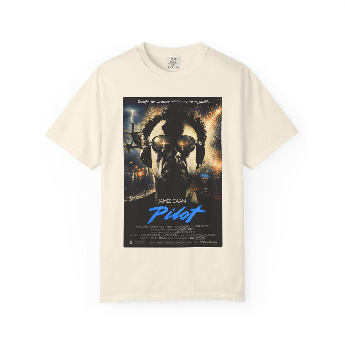 Pilot Vintage Aviation Movie Shirt, WX Minimums Negotiable Tee, 80s Thriller Pilot Graphic Tee, Freight Dog Shirt, Aviation Gift