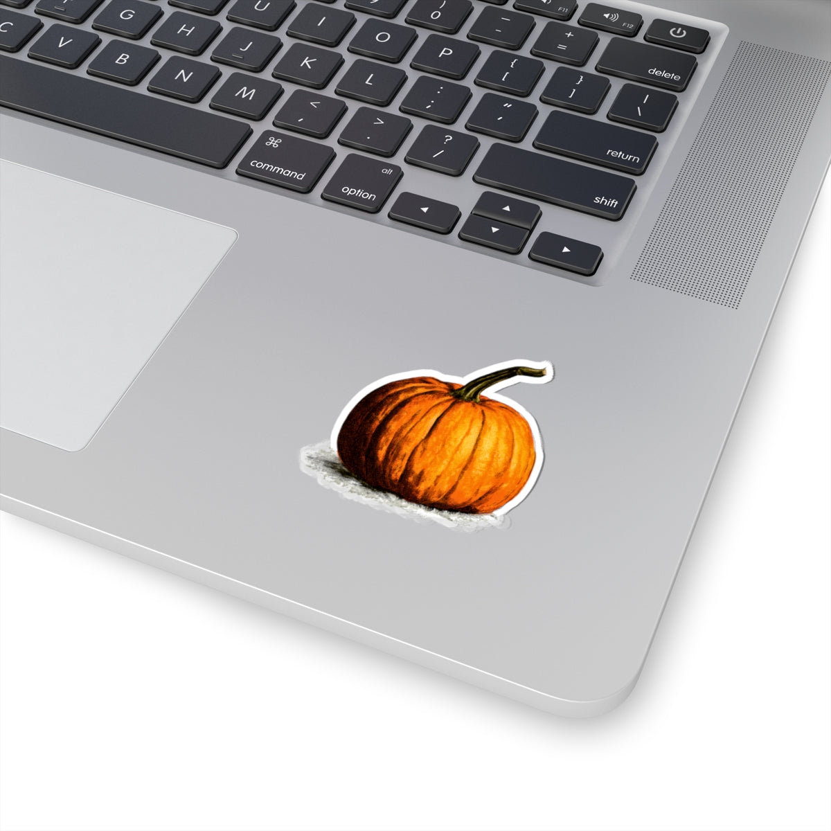 Hand-Painted Pumpkin sticker | Kiss-Cut Stickers