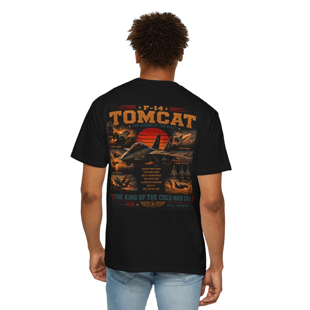 F-14 Tomcat Fighter Jet T-Shirt | Vintage Military Aviation Artwork