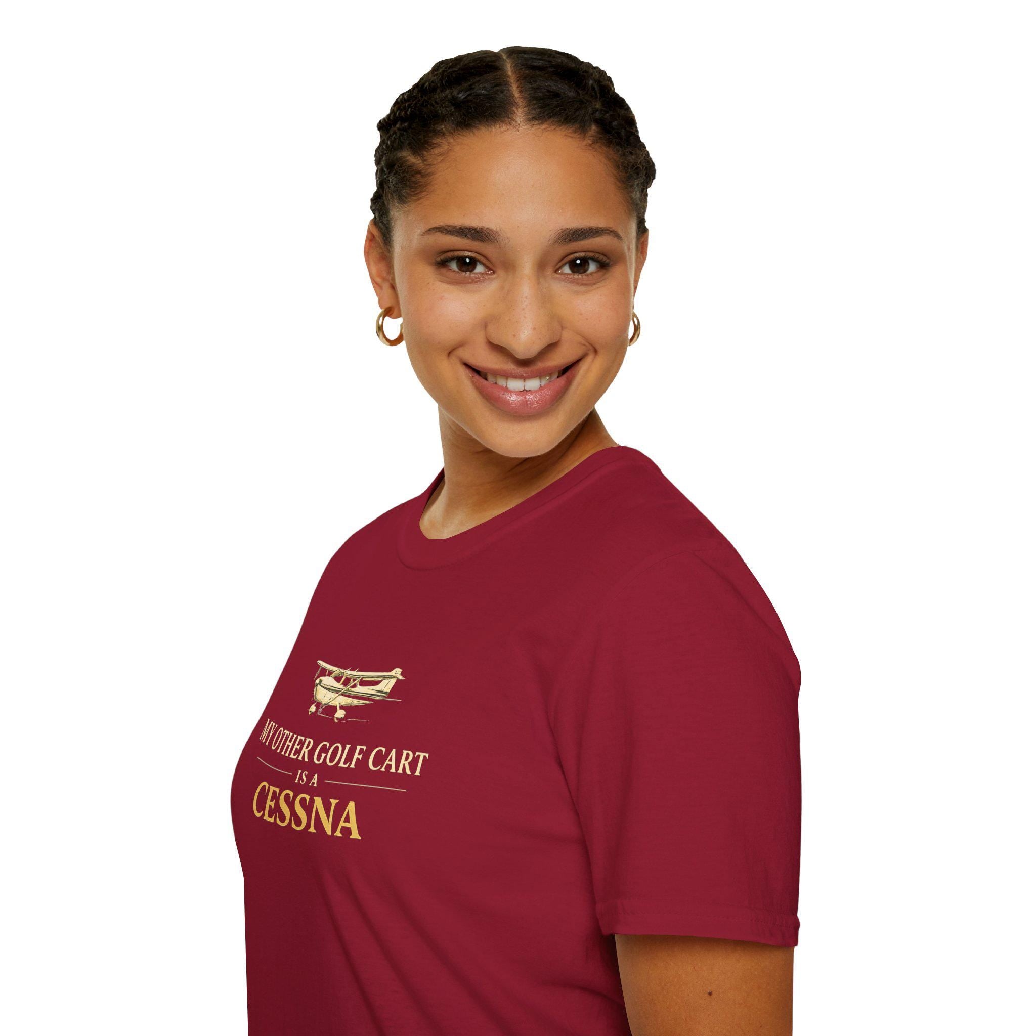 Cessna Pilot Shirt, Aviation Humor Tee, General Aviation Apparel, Golf Cart Analogy