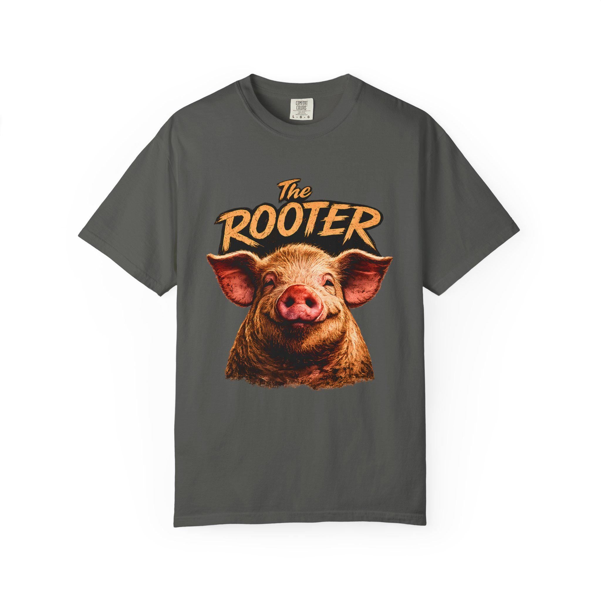 The Rooter The Tooter Pig Shirt, Funny Farm Humor Tee, Comfort Colors 1717