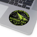 Lake Erie Mermaid Recovery Unit Sticker Round Vinyl Sticker