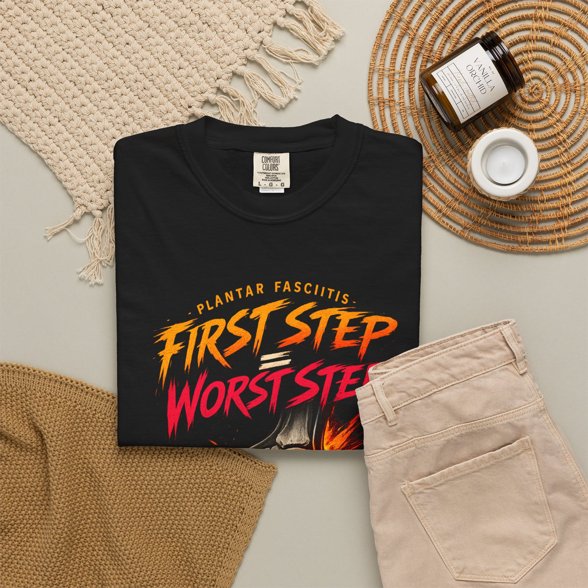 First Step Worst Step Plantar Fasciitis Club Shirt, Runner Gift Tee, Heel Pain Running Shirt, Marathon Recovery Apparel