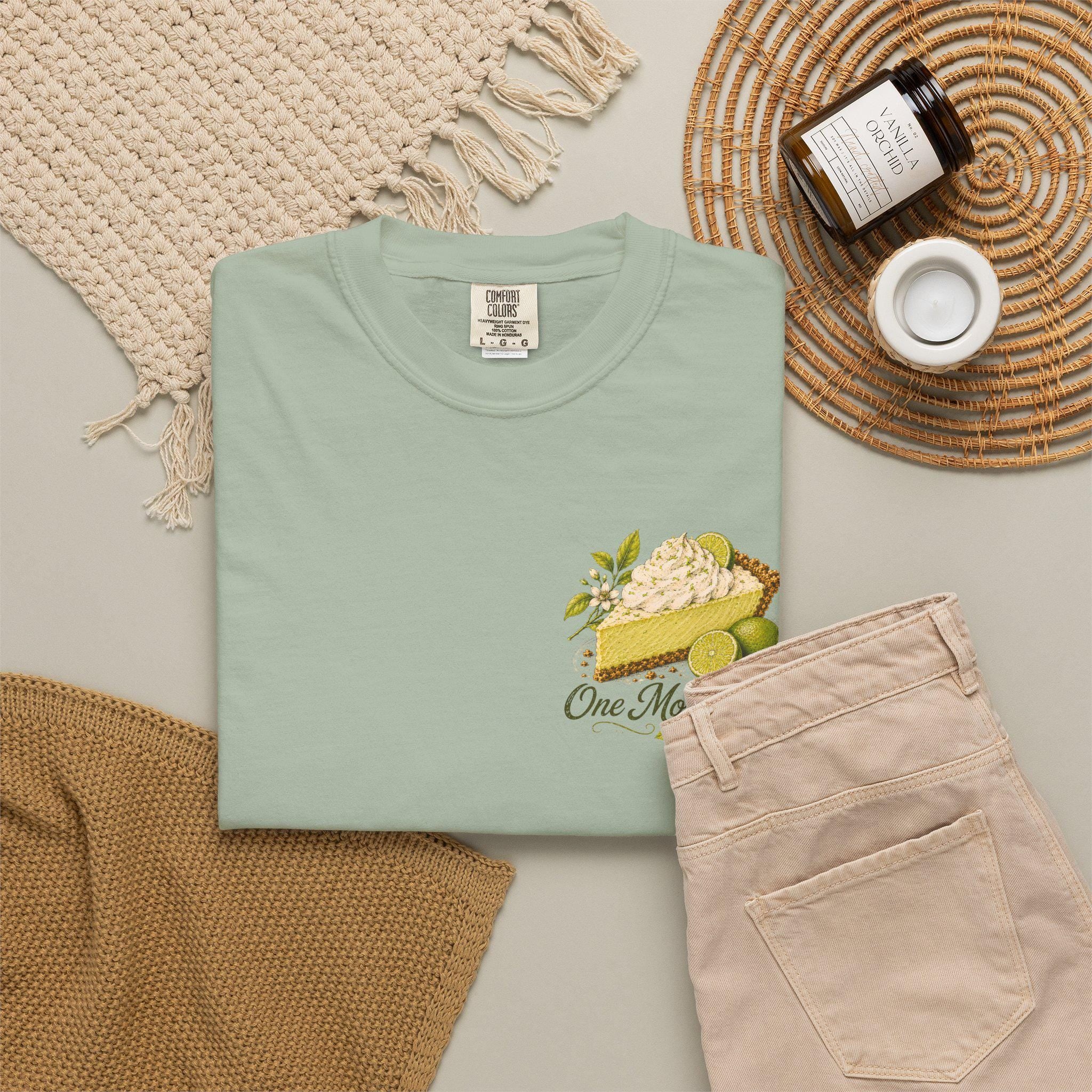 Key Lime Appreciation Society T-shirt | Vintage Botanical Pie Illustration