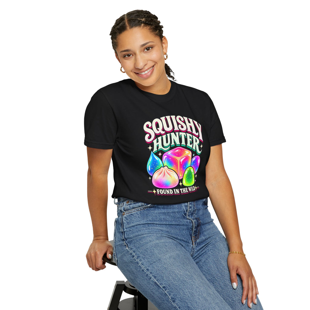 Squishy Hunter Shirt, Funny Squishy Hunting Mom Tee, Sensory Toy Collector Shirt, Restock Hunting Graphic Tee, Comfort Colors 1717