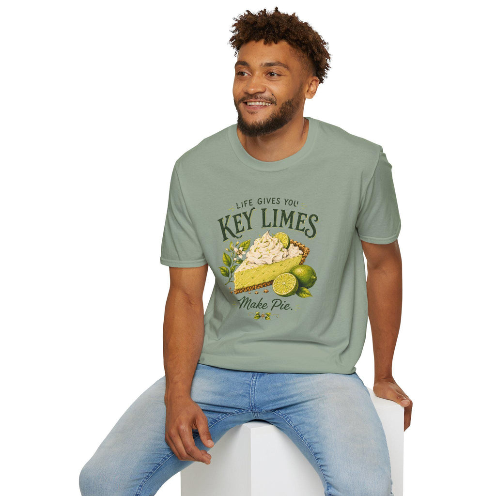 Life Gives You Key Limes T-Shirt | Key Lime Pie Illustration