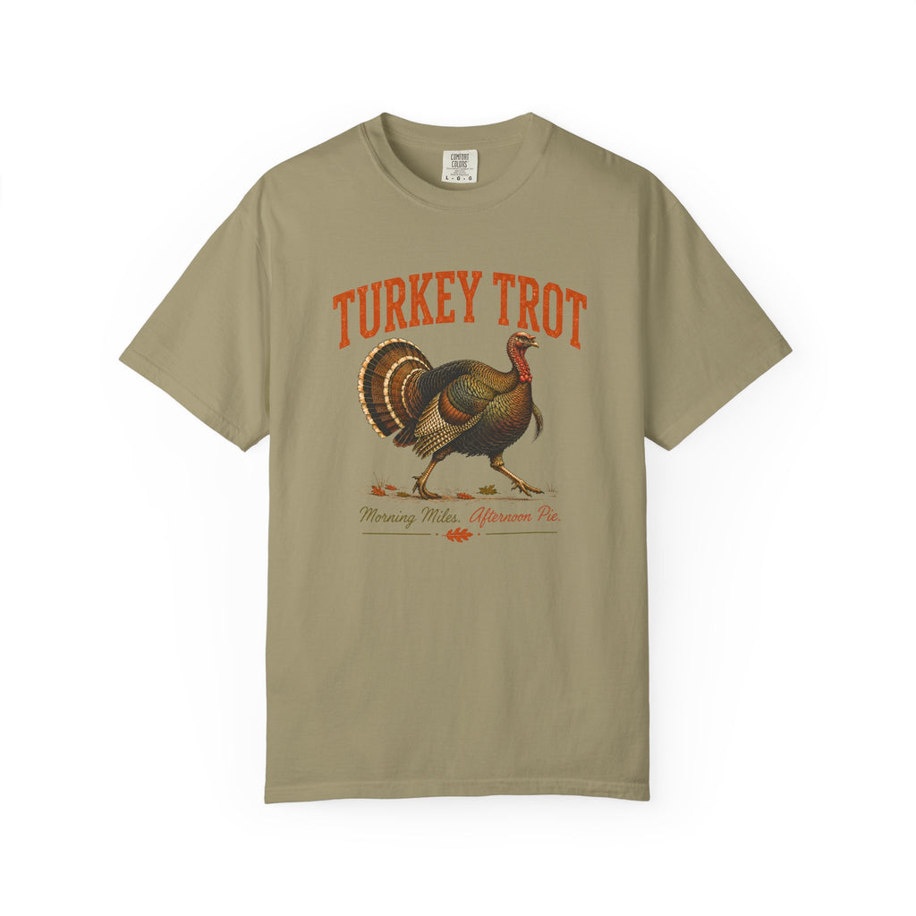 Turkey Trot Vintage Turkey T-Shirt | Thanksgiving Run Graphic Tee