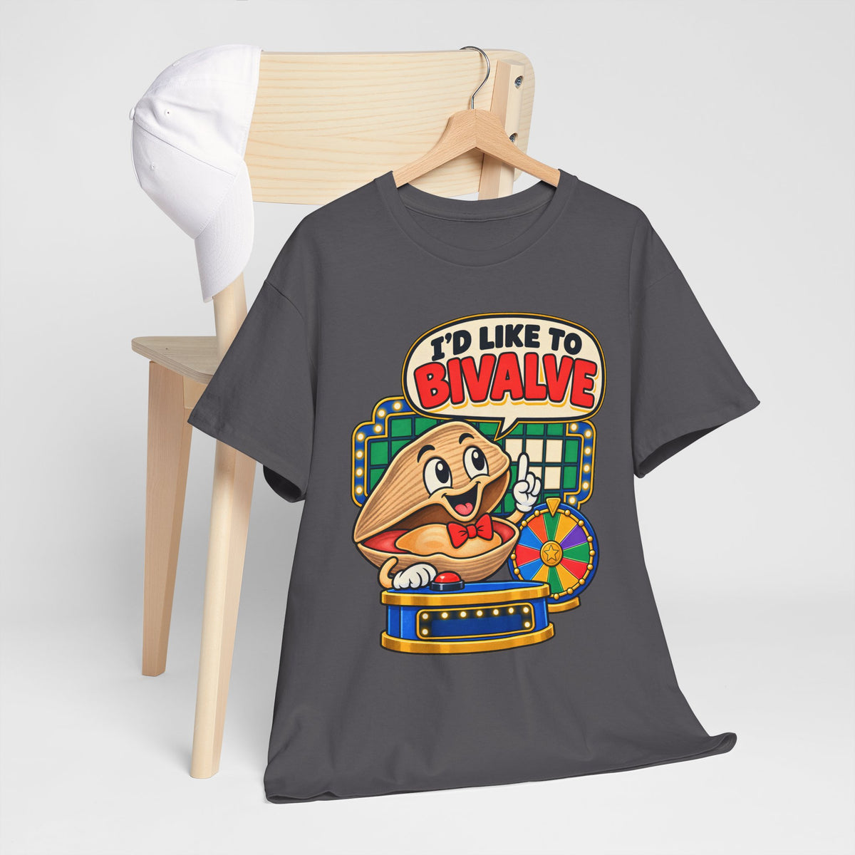 Funny Clam Shirt, Id Like to Bivalve Tee, Marine Biology Gift, Ocean Pun Shirt, Funny Seafood T Shirt