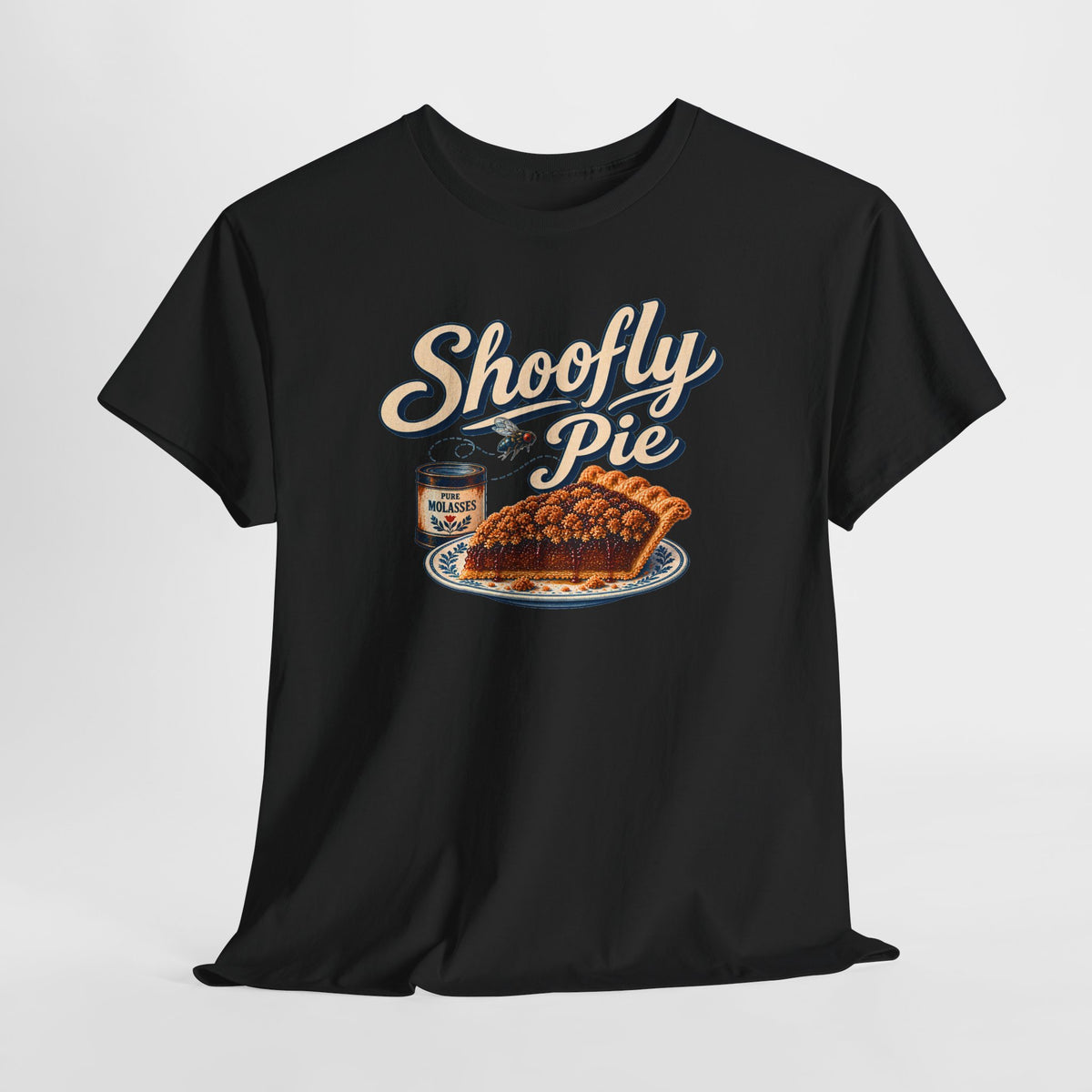 Shoofly Pie Vintage Pie Graphic Tee | Retro Baking T-shirt