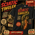 Sciatic Tingler Shirt | Vintage Horror Sciatica Tee, Chronic Pain Apparel