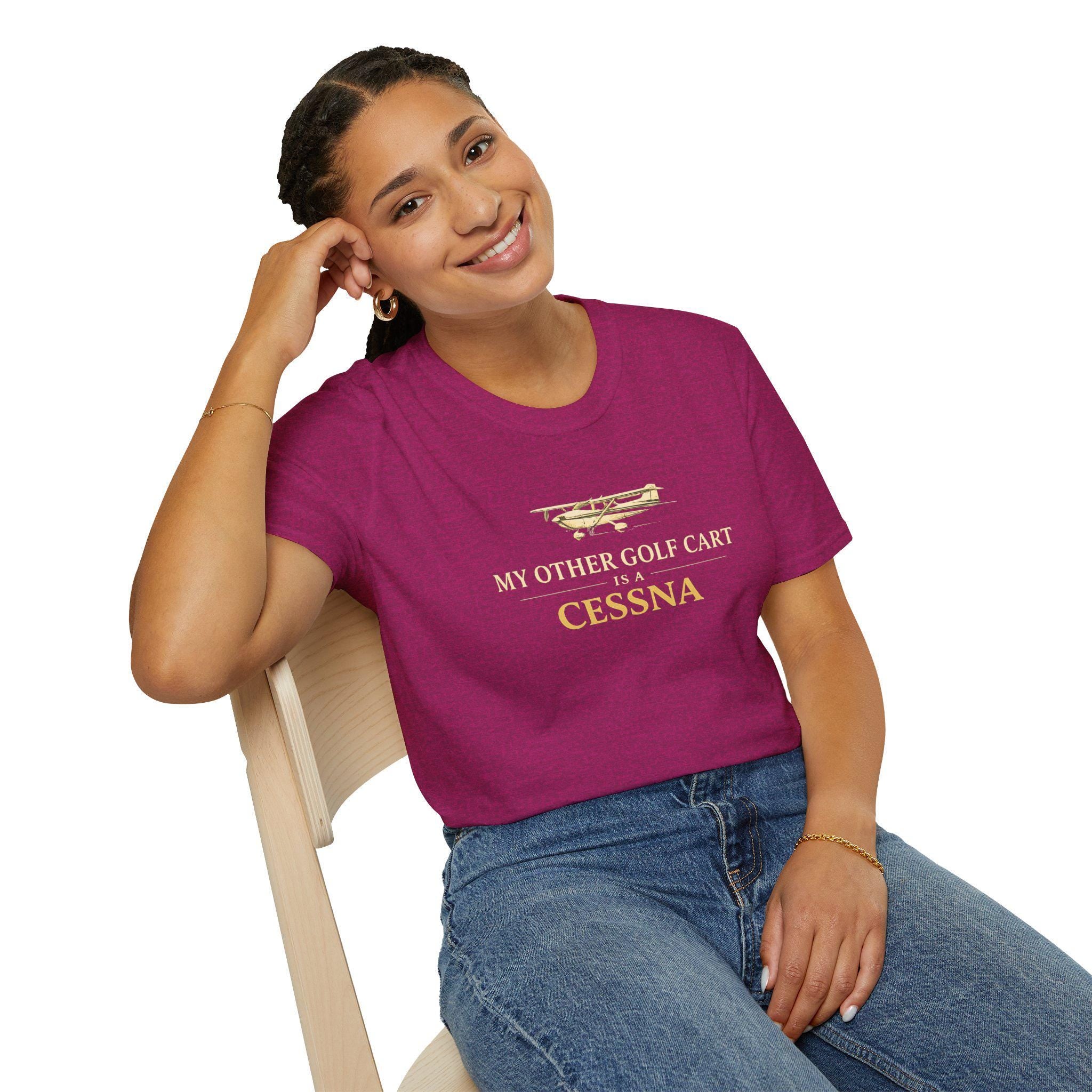 Cessna Pilot Golf Cart Shirt