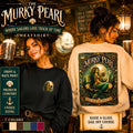 Mermaid Vintage Poster Crewneck Sweatshirt | Murky Pearl