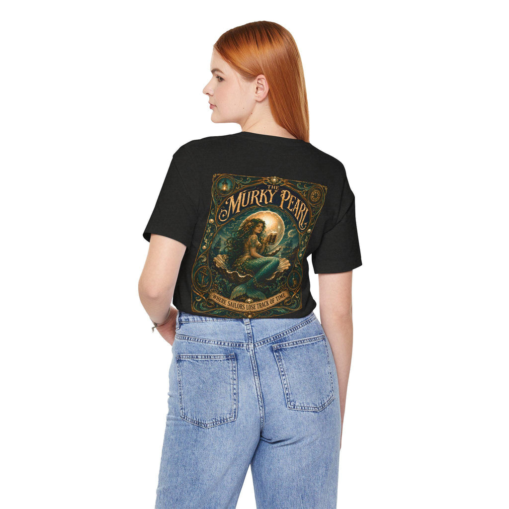 The Murky Pearl Mermaid Tavern T-Shirt, Nautical Vintage Graphic Tee