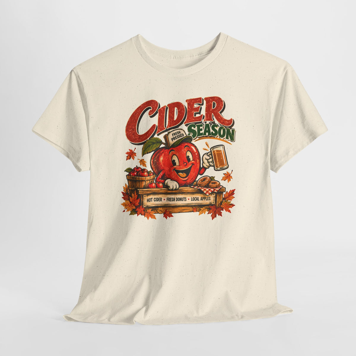 Cider Season Shirt, Fall Apple Shirt, Apple Orchard Tee, Autumn Graphic T Shirt, Cider Mill Shirt, Vintage Fall Shirt, Comfort Colors Tee