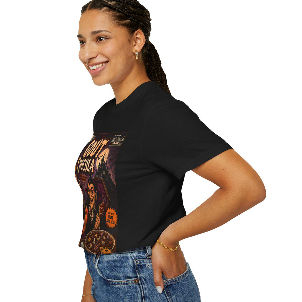 Gout Chocula Cereal Parody Shirt, Gothic Halloween Graphic Tee