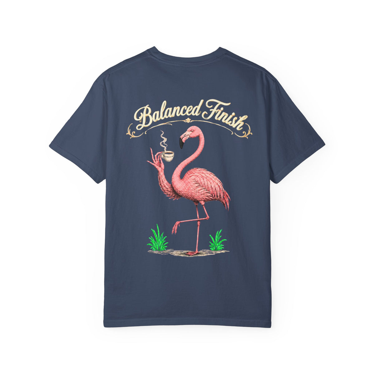 Balanced Finish Flamingo Espresso Shirt, Funny Coffee Snob Tee, Espresso Social Club Shirt, Barista Gift, Cafe Humor Comfort Colors Tee