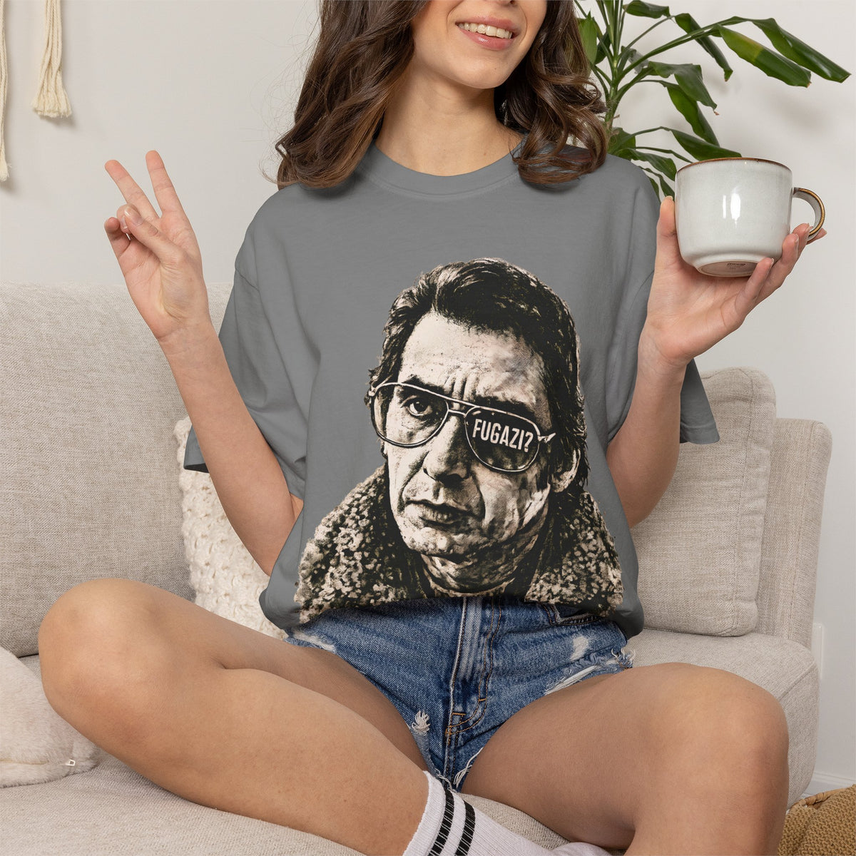 Fugazi? Vintage Crime Film Inspired Shirt, Wiseguy Cinema Tee, Mafia Movie Fan Gift, Retro Undercover Gangster Graphic Tee