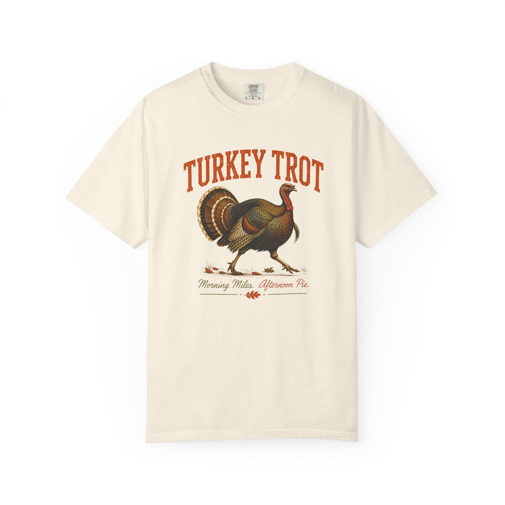 Turkey Trot Vintage Turkey T-Shirt | Thanksgiving Run Graphic Tee