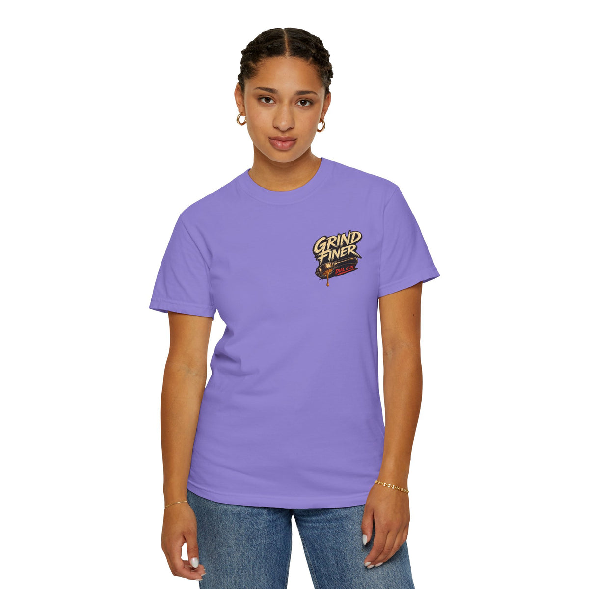 GRIND FINER Shirt, Espresso Nerd Tee, Specialty Coffee Shirt, Barista Gift, Bottomless Portafilter Tee, Espresso Machine Shirt