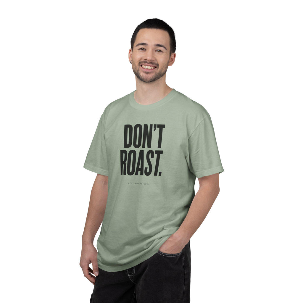 Don't Roast Wear Sunscreen Shirt | Minimalist Summer Graphic Tee | Comfort Colors 1717