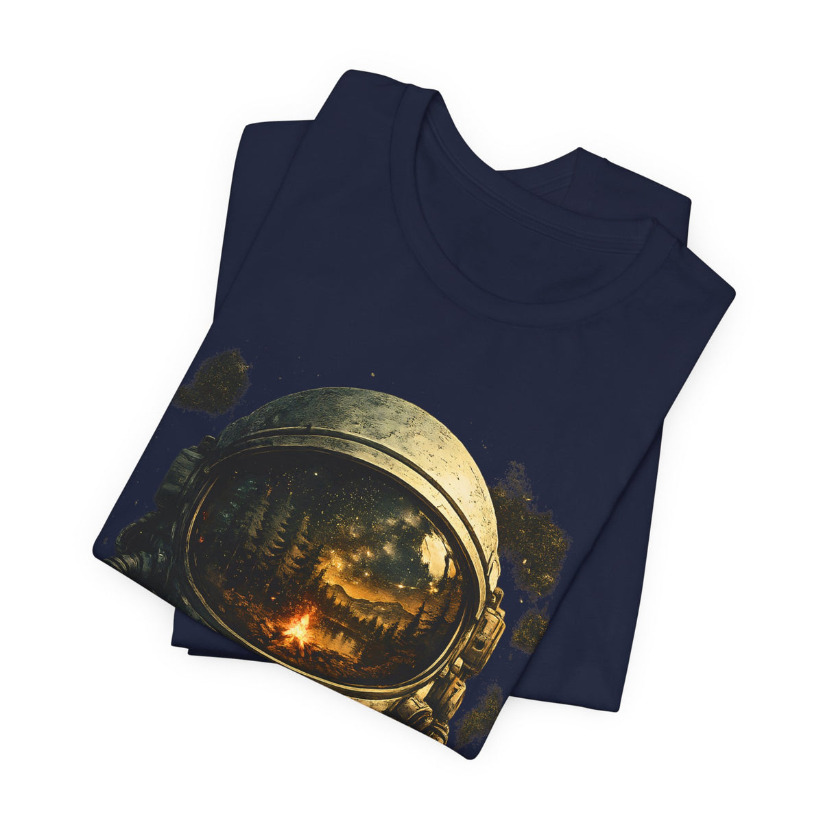 Signal Lost Astronaut Shirt, Camping Space Tee, Nature Escape Graphic, Cosmic Wilderness Stargazing Outdoor Shirt