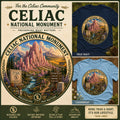 Celiac National Monument Graphic Tee, Gluten-Free Nature Apparel, National Park Style Shirt