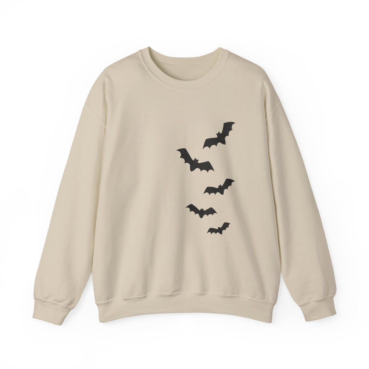 Flying Bats crewneck sweatshirt | Halloween bat silhouette