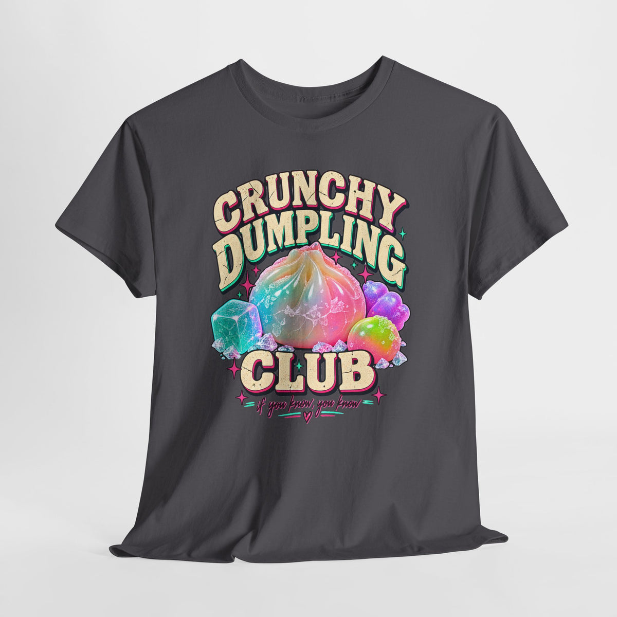 Crunchy Dumpling Club Shirt, Squishy Hunting Tee, Funny Squishy Collector Shirt, Sensory Toy Shirt, Restock Hunting Graphic Tee