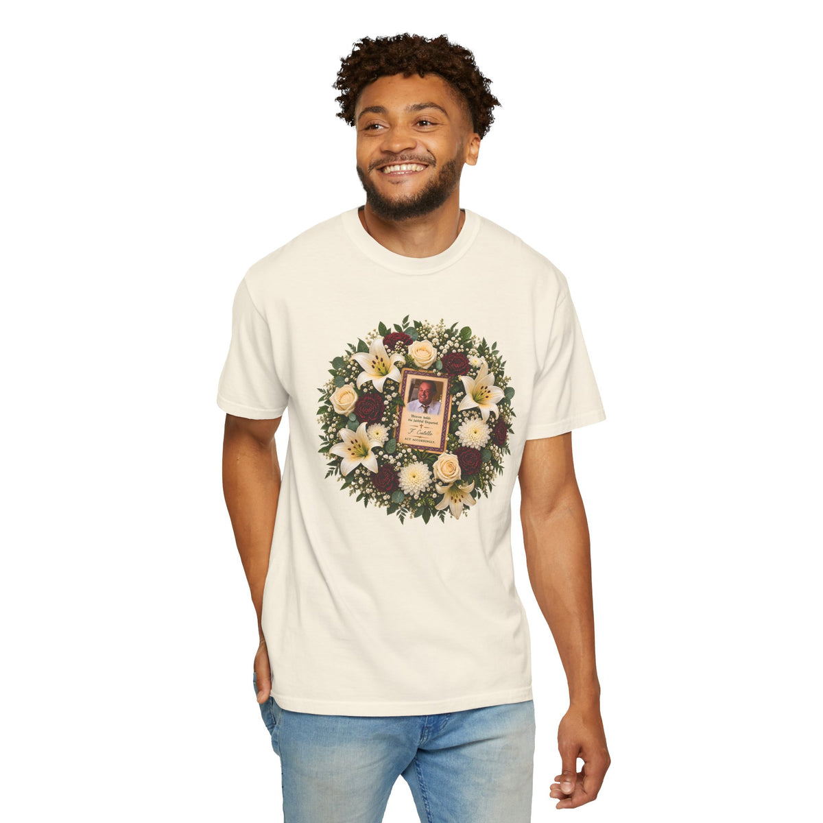 Act Accordingly Shirt | Vintage Funeral Prayer Card Parody | Memento Mori Graphic Tee