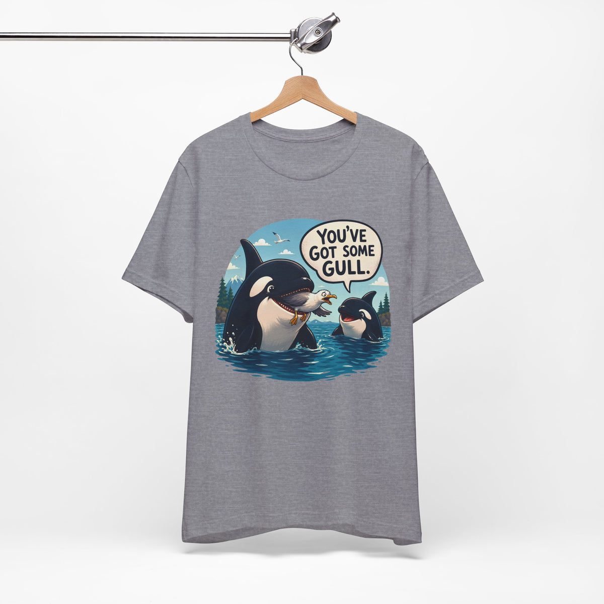 Youve Got Some Gull Shirt, Funny Orca T-Shirt, Whale Pun Tee, Cute Killer Whale Shirt, Ocean Lover Gift, Seagull Joke Shirt, Marine Life Tee