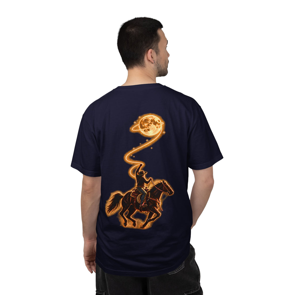 Cowboy Lasso Moon Shirt, Western Horse Tee, Comfort Colors 1717, Celestial Rodeo Graphic T Shirt, Equestrian Gift