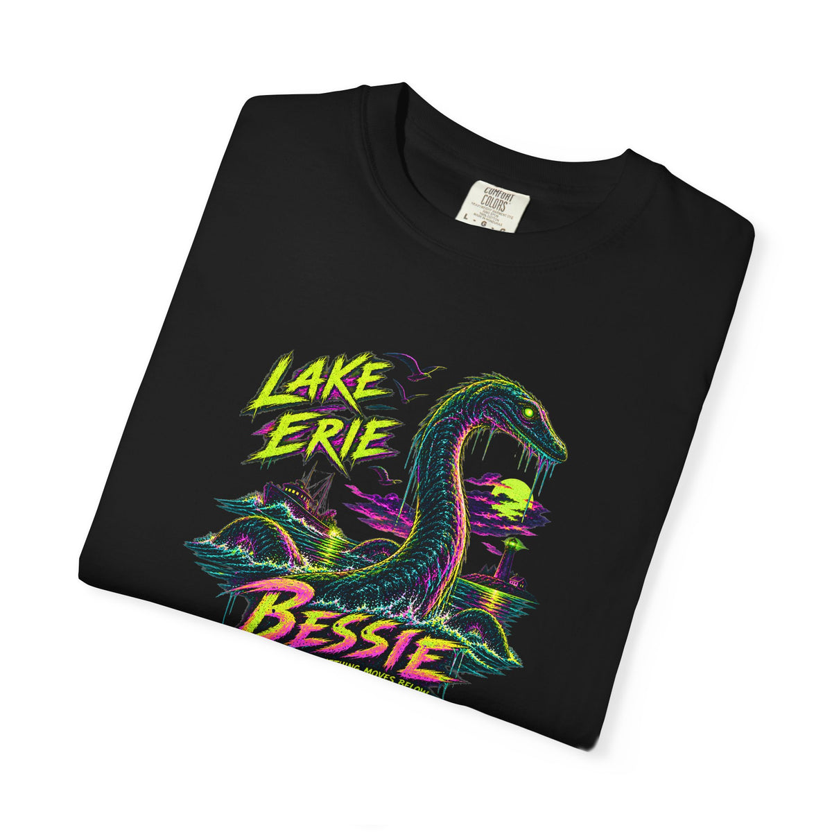 Lake Erie Bessie Sea Monster T-Shirt | Vintage Monster Graphic
