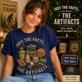 Cryptid Investigator Shirt: Vintage Artifacts Field Notes Design