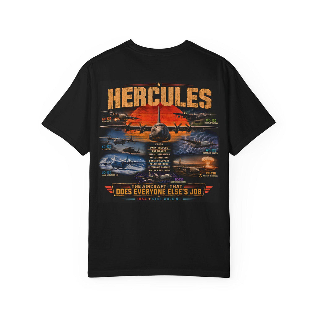 Hercules Aircraft T-shirt | C-130 Transport Plane Military Tee