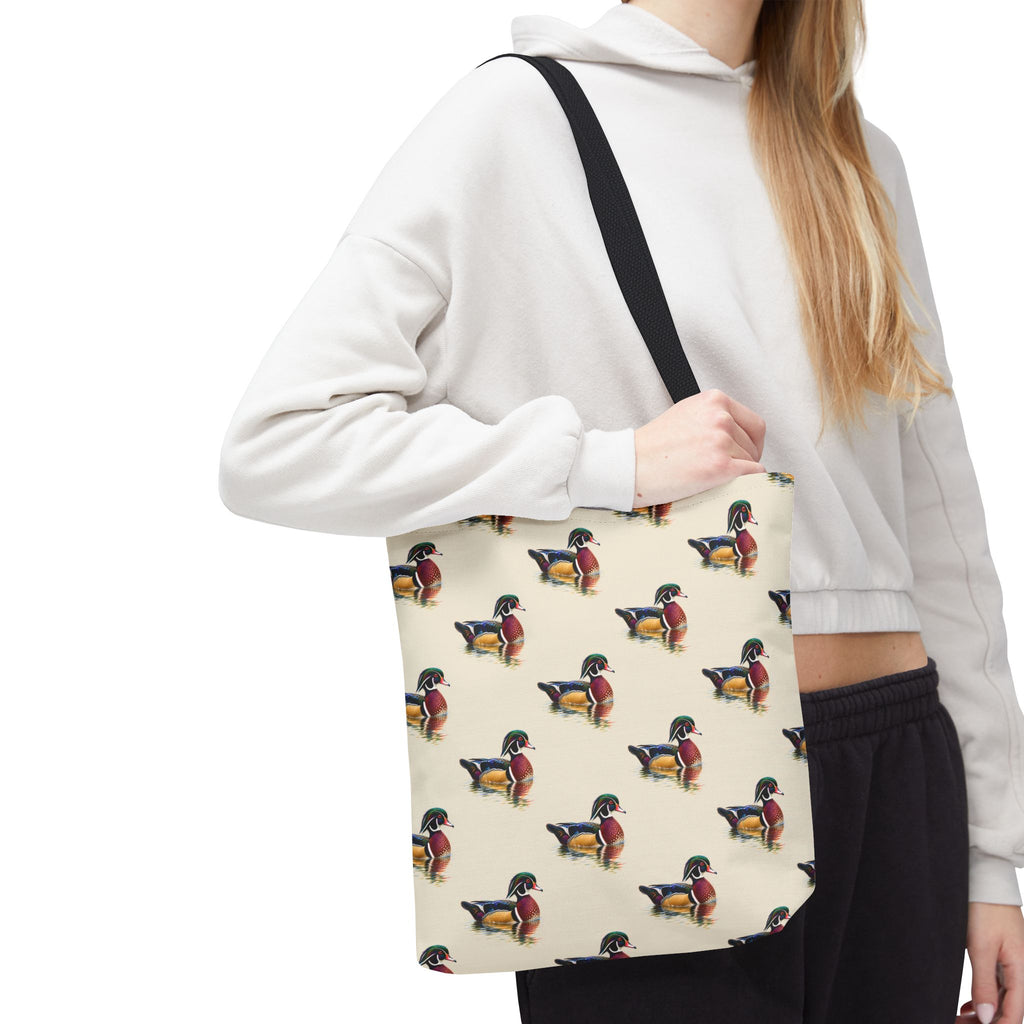 Wood Duck Tote Bag, Duck Lover Gift, Birdwatching Bag, Waterfowl Tote, Wildlife Purse, Nature Lover Gift, Outdoors Bag
