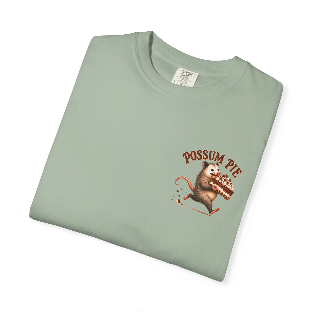 Arkansas Possum Pie Shirt, Funny Southern Food Tee, Cute Opossum Comfort Colors Shirt, Vintage Pie Lover Gift, Front Back Graphic Tee