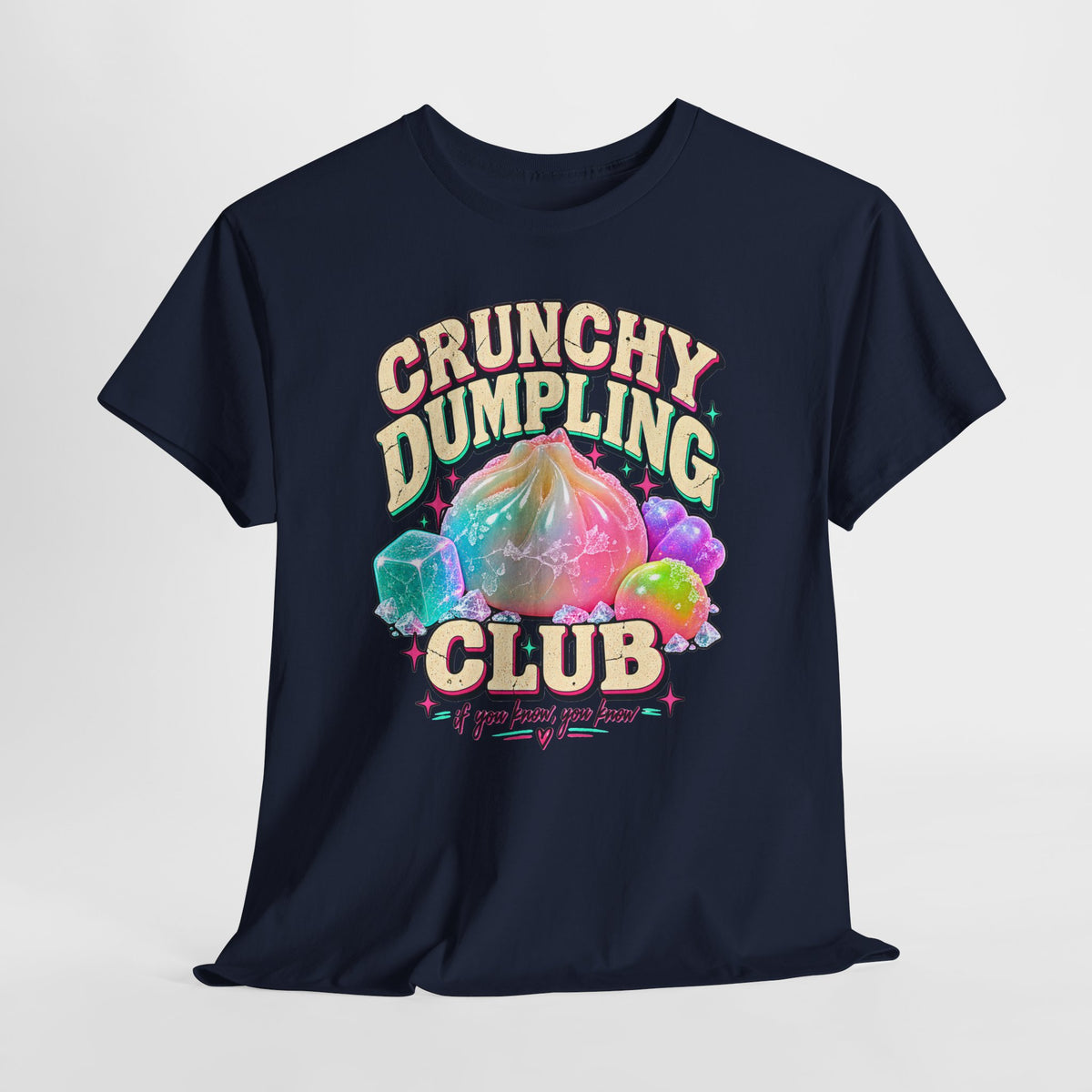 Crunchy Dumpling Club Shirt, Squishy Hunting Tee, Funny Squishy Collector Shirt, Sensory Toy Shirt, Restock Hunting Graphic Tee