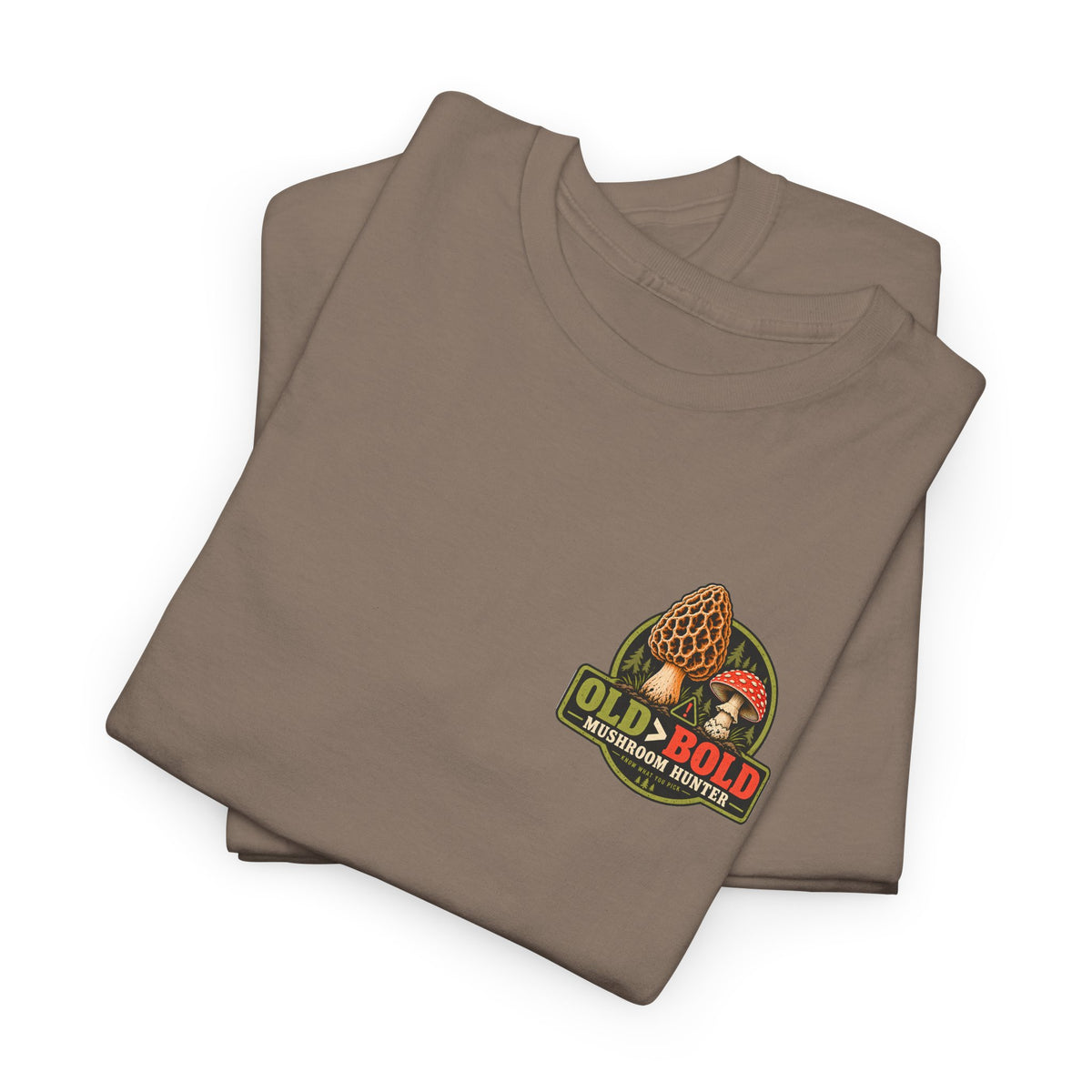 Funny Mushroom Hunting Shirt, Morel Forager Gift, Mycology Lover Tee, Fungi Foraging Outdoor Graphic T-Shirt