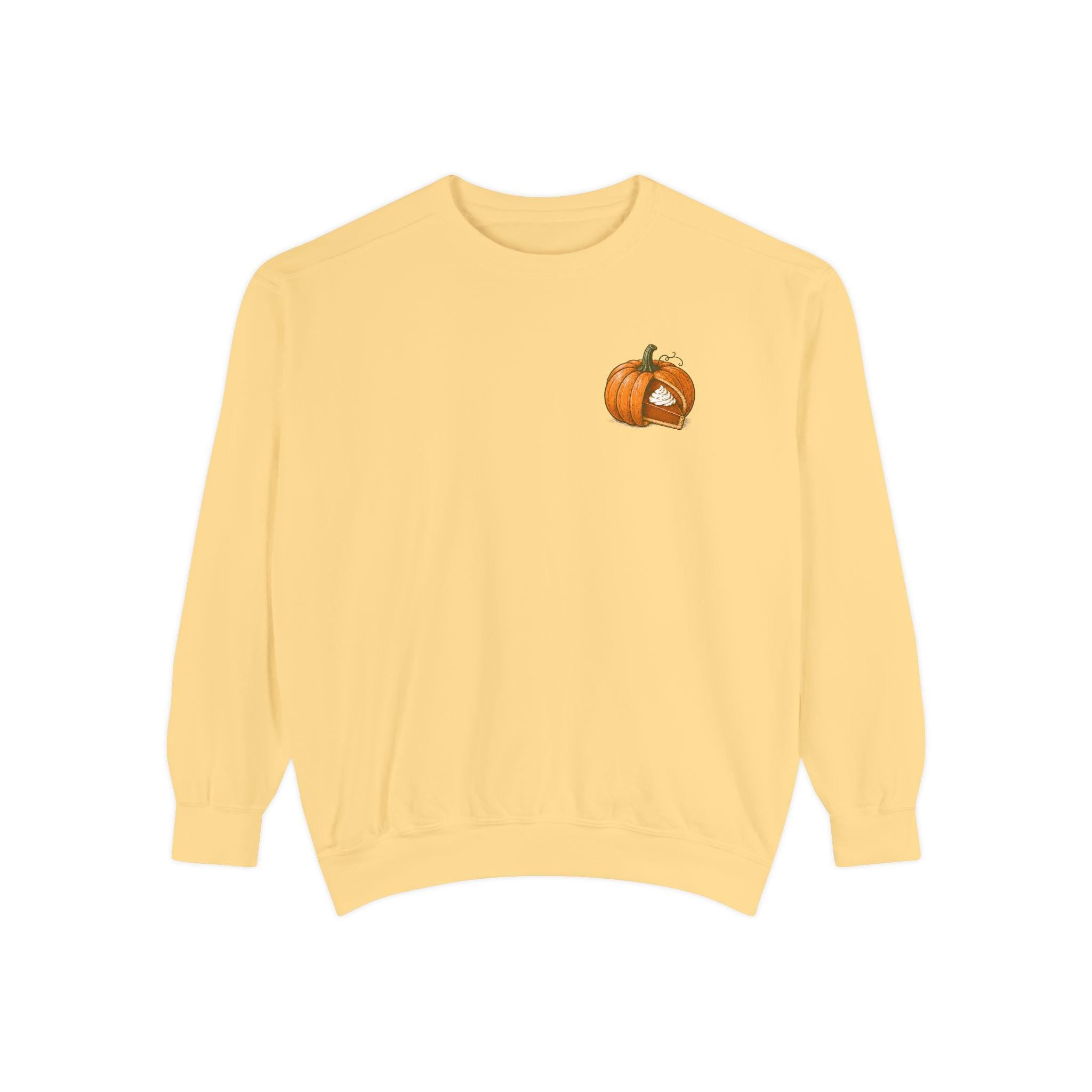 Whipped Cream Is Mandatory Pumpkin Pie Sweatshirt | Fall Thanksgiving